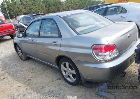 2007 Subaru Impreza 2.5I from USA, damaged, VIN JF1GD61697H516609